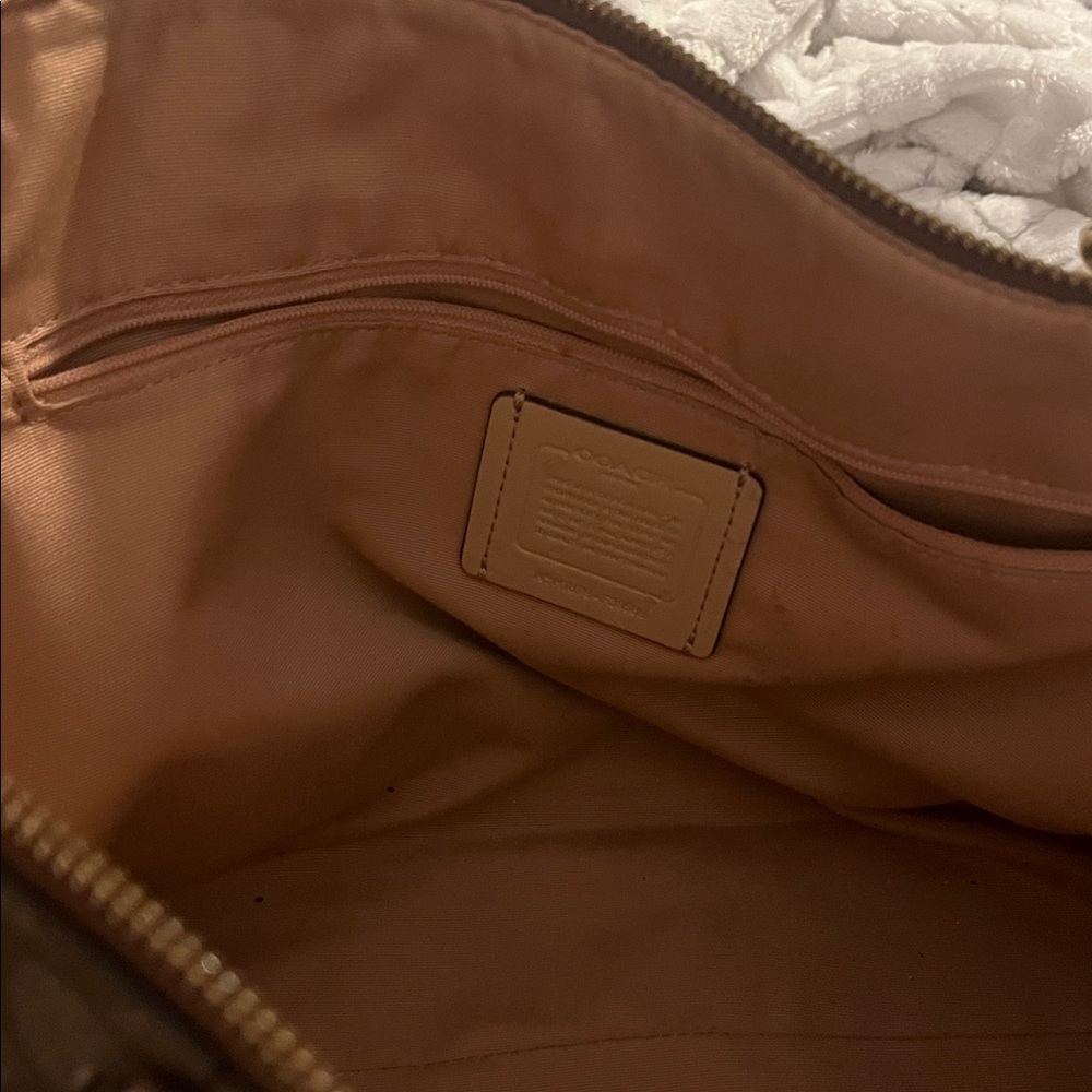Coach Signature Print Tote - Picture 9 of 13